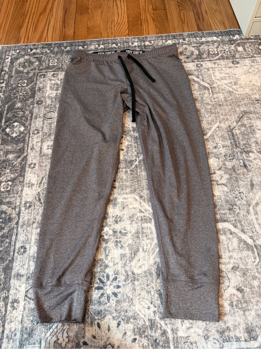 PINK Victoria's Secret Gray Heather Jogger Pants